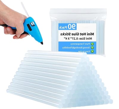 Hete Lijmsticks - Smeltlijm Transparant - Knutselen en Repareren - Scheurbestendig - 90 stuks - Transparant