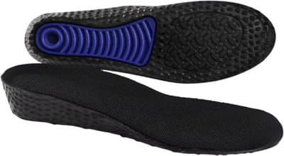 3,5 cm Verhoogde Schoen Inlegzolen – Onzichtbare Gel Inlegzool voor Lichaamslengte Verhoging, Schokabsorptie en Comfort – Extra Hoge Schoenpads voor Mannen en Vrouwen - Maat 35-37