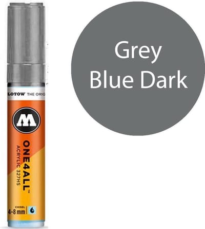 Molotow - One4All 4-8mm Marker Grey Blue Dark