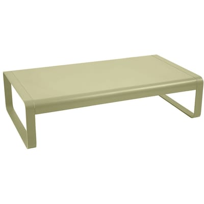 Fermob BELLEVIE grote lage tafel - 65 lindegroen