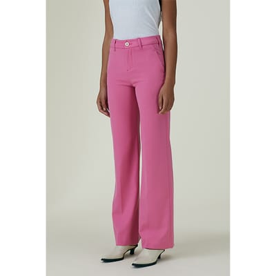 Lois Silvia Palazzo Pink Size: W29L32 | Wide-Leg & Flared Pants Outlet | Dames | Roze