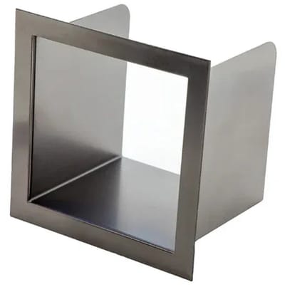 DutchLine - Losse Inbouw Reserve Rolhouder - 160*160*122 – Gunmetal
