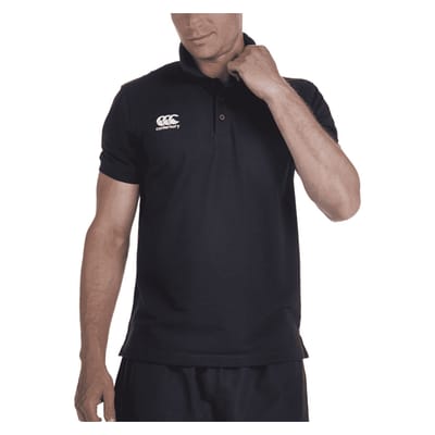 Canterbury Unisex Polo Shirt Volwassenen (Zwart)