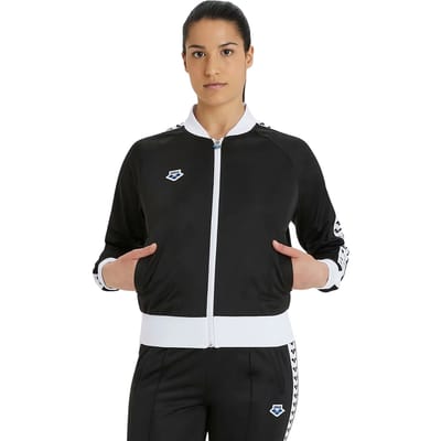 Arena - Dames Relax Iv Team Jacket black-white-black