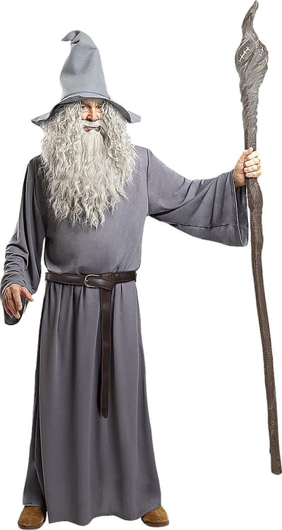 FUNIDELIA Gandalf Kostuum - The Lord of the Rings - Maat: S