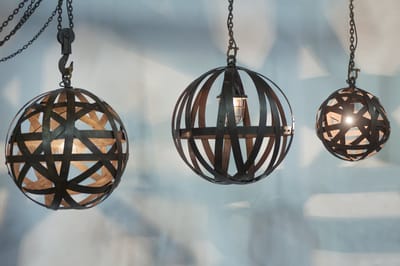 Hanglamp "Chablis" 57cm / gepatineerd