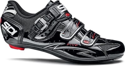 Sidi Scarpe Five - Racefietsschoenen - Vernice Zwart - Maat 48