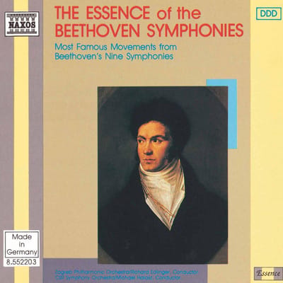 Zagreb Philharmonic Orchestra, CRS Symphony Orchestra - The Essence Of Beethoven Symphonies (CD)