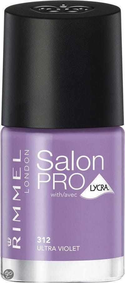 Rimmel Salon Pro With Lycra Nagellak - 312 Ultra Violet