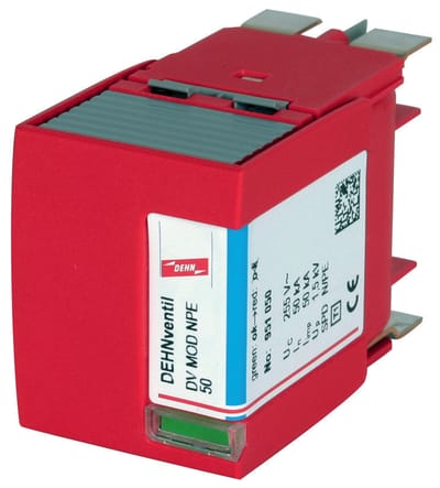 DEHN Ventil N-PE 50 vonkbrugbeveiligingsmodule - 951050