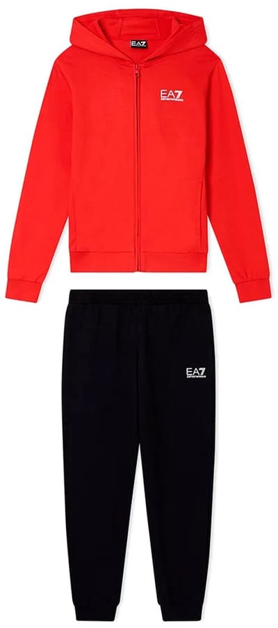 Ea7 Emporio Armani 7b000031_af10380 Trainingspak Rood,Zwart 14 Years Jongen