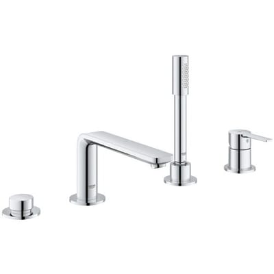 GROHE Linaere New Badkraan - Opbouwdeel - Viergats badrandcombinatie - Chroom