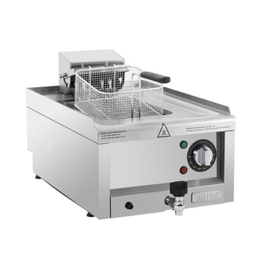 Buffalo 600-Serie elektrische friteuse, 8L