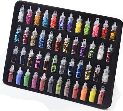 Dermarolling Nail Art Kit | 48 Flesjes Nageldecoratie