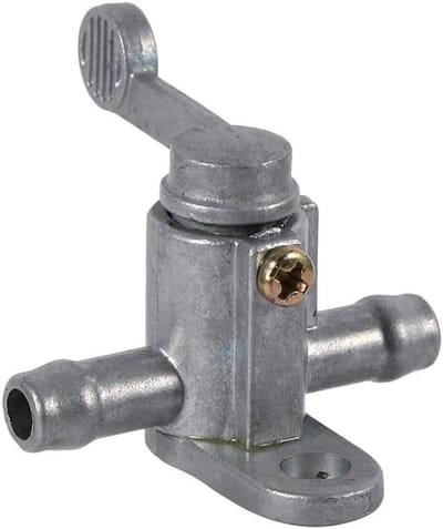 Inline Petcock 8mm 5/16'' voor Motorfiets, Brandstoftank Kraan met Aan/Uit Schakelaar, Geschikt voor Motoren en Scooter Accessoires