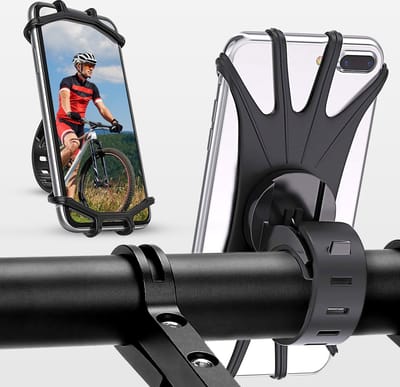 Travelhawk Telefoonhouder Fiets/Motor/Scooter/Brommer - Telefoonhouders - Telefoonstandaard - Telefoon Statief360 graden rotatie – Universeel - Gsm houder fiets