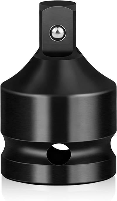Adapter van 1F naar 1/2 m voor steeksleutels, impact reducer en socket wrench, Cr-Mo staal voor optimale prestaties en duurzaamheid