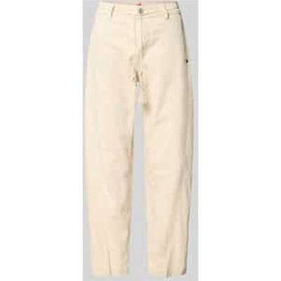 barrel fit jeans met bindriem