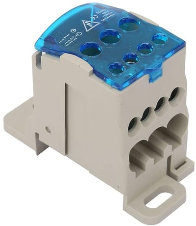 Branch Clamp voor DIN Rail - UKK-80A Hoofdpijp Verdeelklamp voor Elektrische Verdelers, Terminal Blokken en Aansluitingen