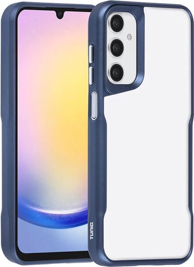 Combat-X Hoesje Geschikt voor: Samsung Galaxy A15 - Backcover - Blauw