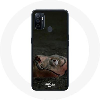 Oppo A53 hoesje La casa de papel Dali-masker