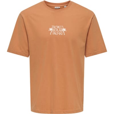 ONLY&SONS - ONSMALIK TROPICO RLX SS TEE - Heren - T-shirts