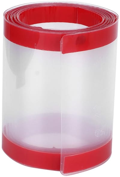 Dailygoods- Knelbeveiliging Transparant - Veilige Bescherming - Vingerklemmen Voorkomen - Eenvoudige Installatie - Hoogwaardig Polypropyleen - Geschikt voor Thuis en School - Deurbescherming