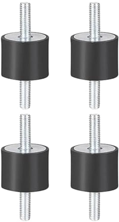 Rubberen Schokdempers M6 Set van 4 - Anti-vibratie Silentblock voor Auto en Apparaten