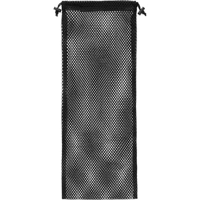 Trekkoord Duikflipper Opbergtas Snorkelvinnen Houder Snorkeluitrusting Verpakkingstas Mesh bag for diving fins black