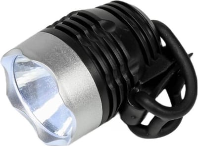 Benson Fietslamp LED - 3W - zwart - ABS/TPR - compact - fietsverlichting/ koplamp