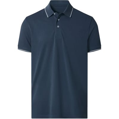 ESMARA MEN Piqué heren polo (Marineblauw, S)