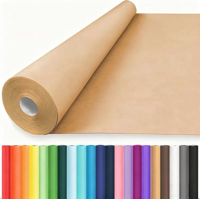 Kraftpapierrol 36" x 2520" - Bruin Inpakpapier voor Kunst en Ambachten