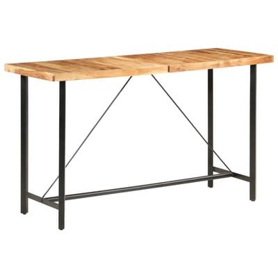 vidaXL - Bartafel - 180x70x107 - cm - massief - acaciahout
