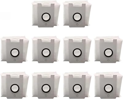 10 stuks stofzakken - Voor JONR VC08 Pro en Midea Q9 Station stofzuigeraccessoire - niet-geweven vuilniszakken -stofzuigeronderdelen