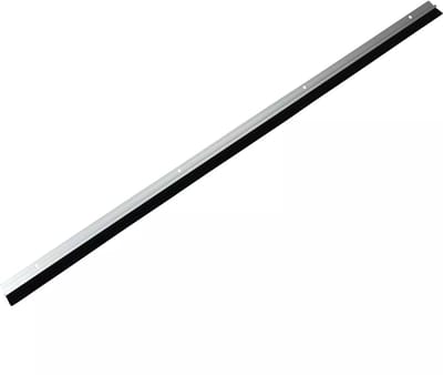 Benson Tochtstrip borstel - aluminium zilver - 100 cm - inkortbaar - voor deuren
