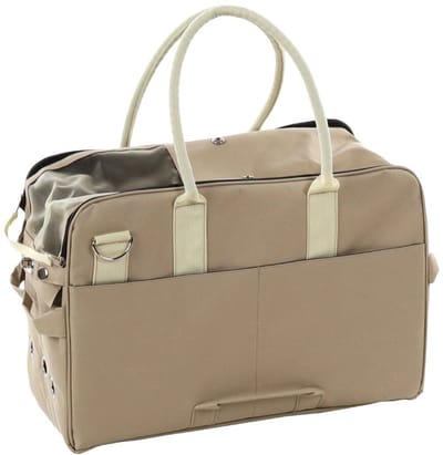 Hondentas - Brussel - Draagtas Hond - Honden Draagtas - Tot 15 kg - Supersterk - Beige