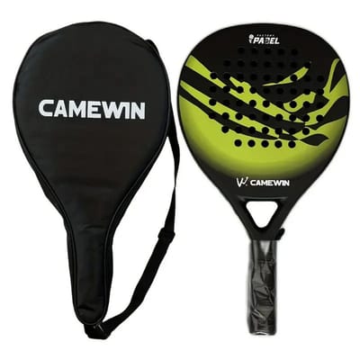 Nivard Padel Racket - Padelrackets - Padelracket - Geel