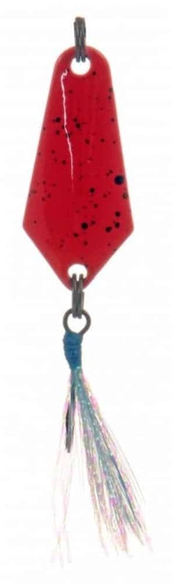 Predox Spoon Delta 2GR/H8 – Dubbelgekleurde microlepel met levendige actie voor forel en baars Green/Orange