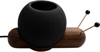 Houten Stand voor Homepod Mini Speaker, Stabiliteit en Antislip Ontwerp voor Desktop Gebruik, Ideaal voor Slimme Bluetooth Speakers