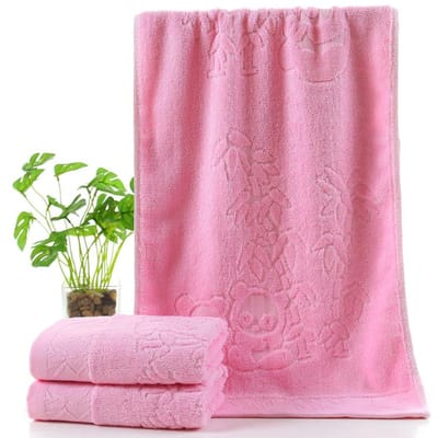 Serviette en Fibre de Bambou Cadeau Publicité Serviette Visage Beauté Serviette en Fibre de Charbon de Bambou 73*33
