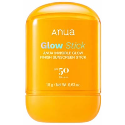 [Anua] Zero-Cast Dagelijkse Glow Finish Zonstick SPF50+ PA++++ (18g) - Geavanceerd UV-beschermingsschild & Hydratatie Radiance Booster
