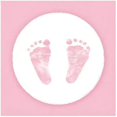 Ambiente Servetten - 20x stuks - roze - babyshower - 33 x 33 cm - papier - meisje geboren