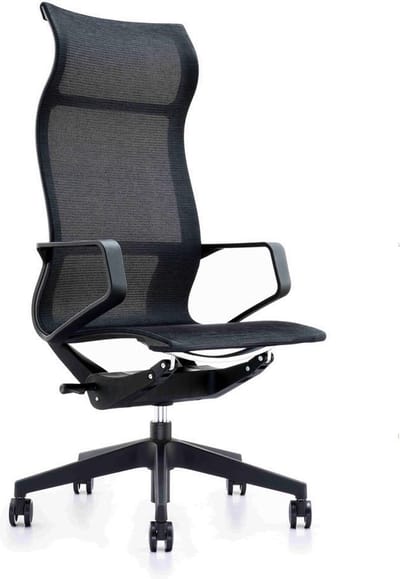 Sedero Bureaustoel Stilo - Zwart - Mesh bekleding - Design bureaustoel