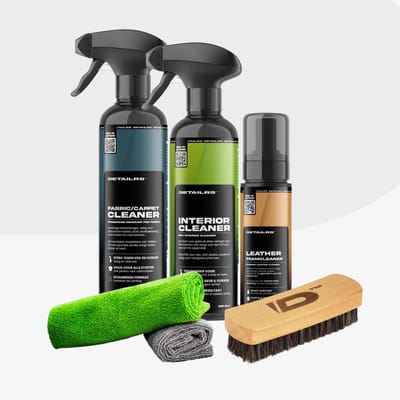 Detailrs Small Interior Deal - Auto Interieur Reiniger - Interieurreiniger Auto - Leer Reiniger - Leerreiniger Auto - Detailing Brush - Interieurpakket - Car Detailing - Auto Detailing