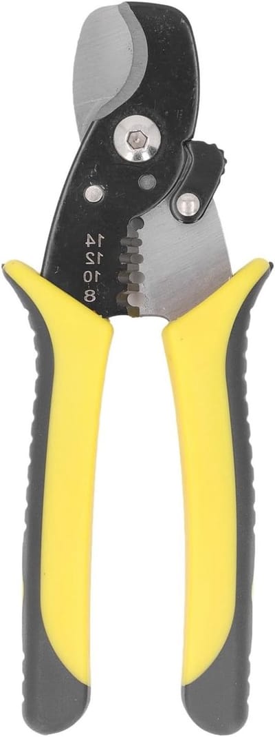 Multifunctionele Draadstrip- en Kniptang, Professionele Puntneus Tang voor Draadverwerking en Kabels, Ideaal voor Elektriciens en Doe-Het-Zelf Projecten