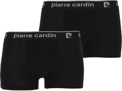 Pierre Cardin - Boxershort heren - Zwart - maat M - 2 stuks