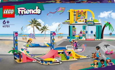 LEGO 41751 Friends Skatepark Bouwset met Liann, Zac en Luna Minipoppetjes