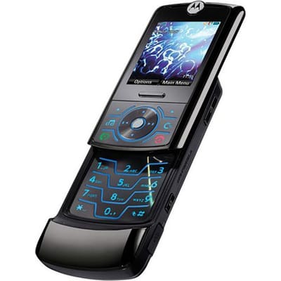 Gereviseerde originele Motorola ROKR Z6 Slide 720mAh mobiele telefoon simple set zwart