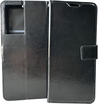 Portemonnee Book Case Hoesje Geschikt voor: Motorola Moto G200 5G zwart