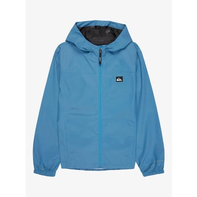 Quiksilver Overcast 3k Tape Regenjas Blauw 10 Years Jongen